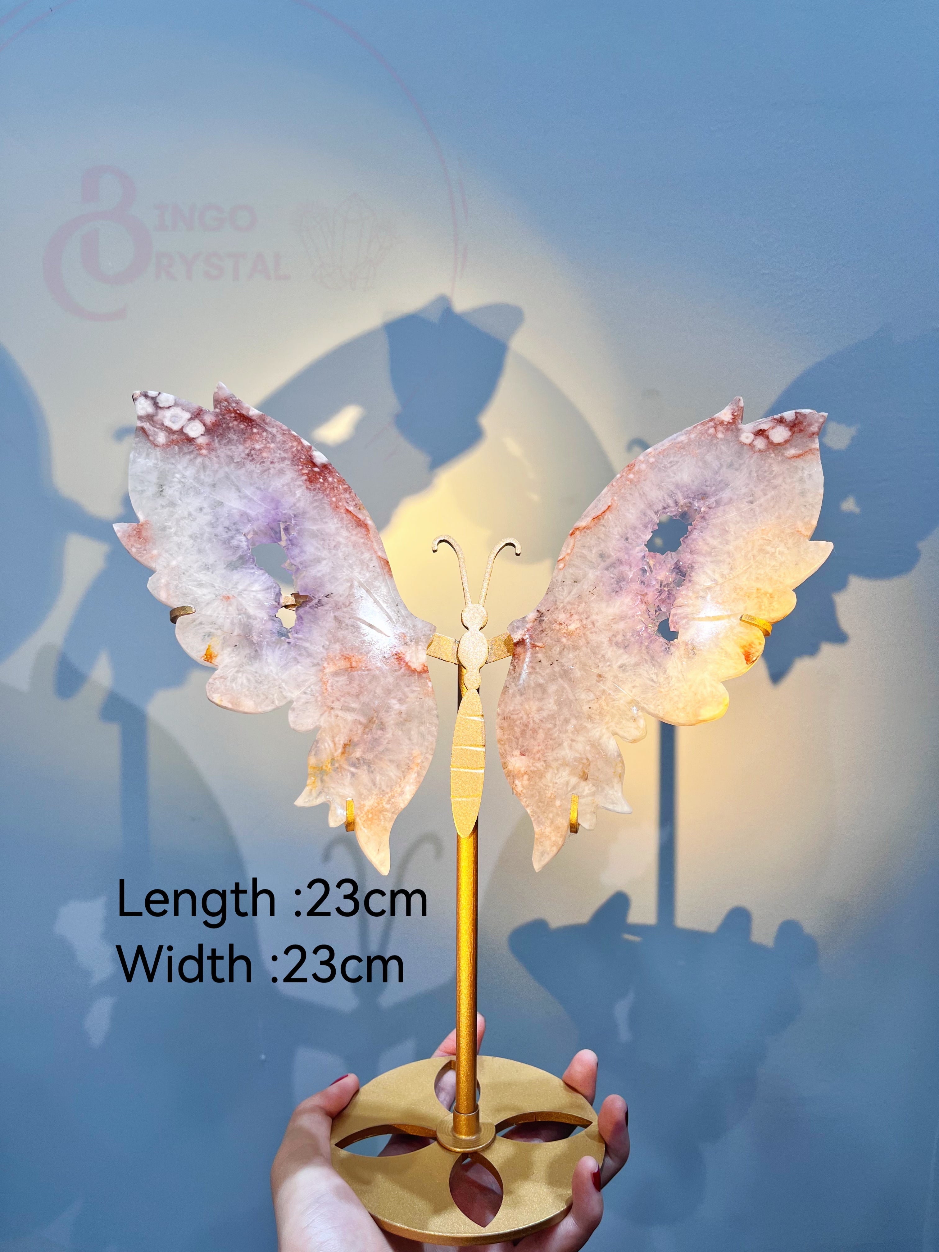 Butterfly Wings Crystal Decoration