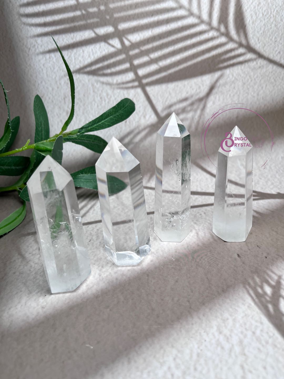 Clear Quartz Tower