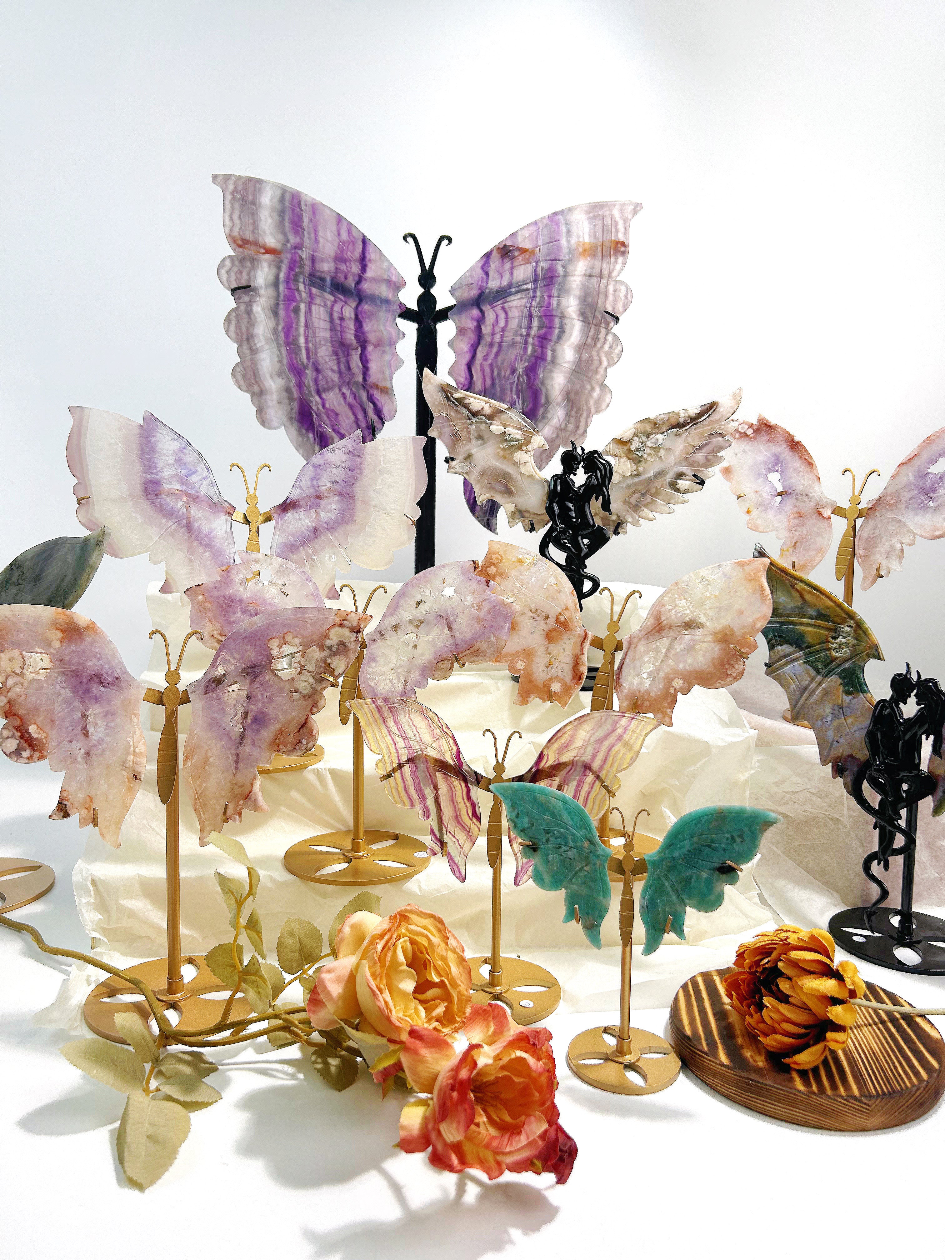 Butterfly Wings Crystal Decoration