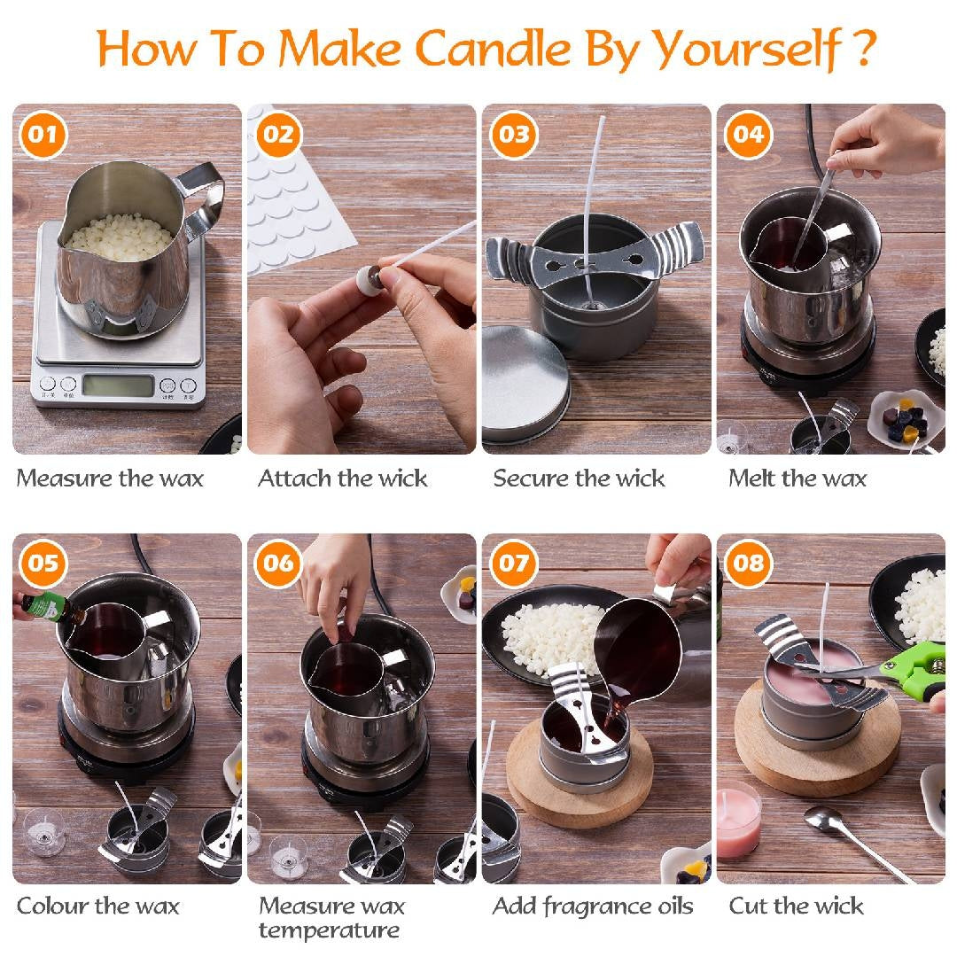 1 DIY Crystal Candle Making Kit