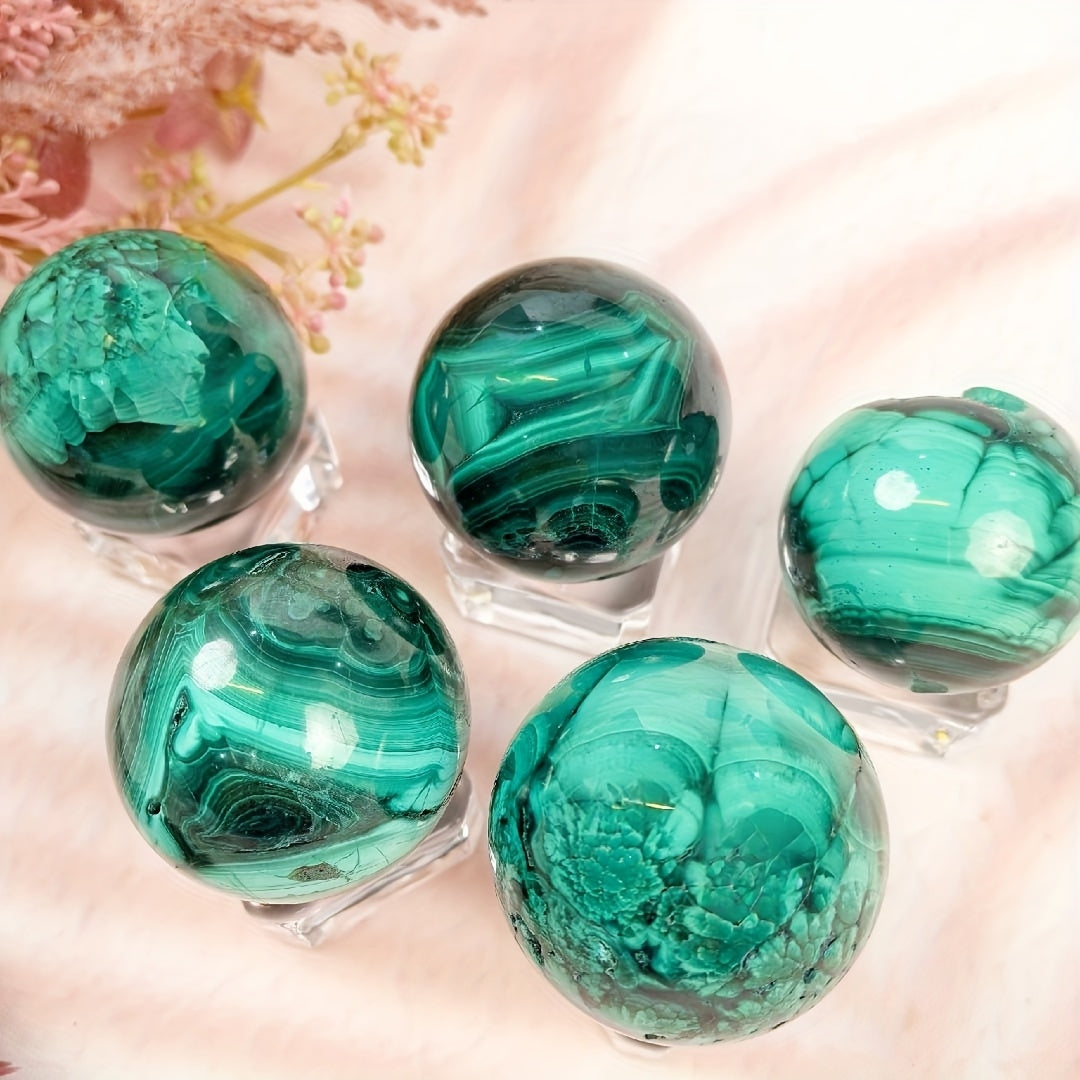 Malachite Spheres