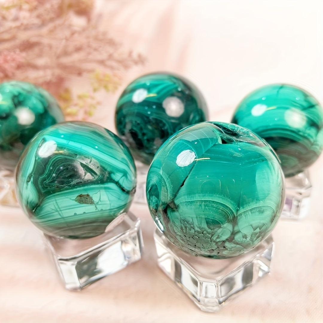 Malachite Spheres