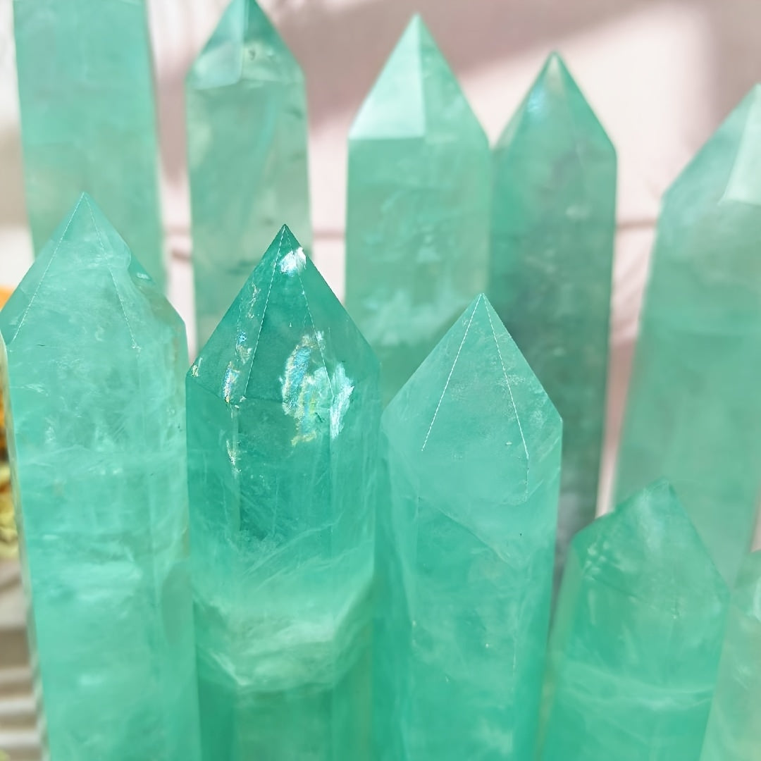 Green Fluorite Tower