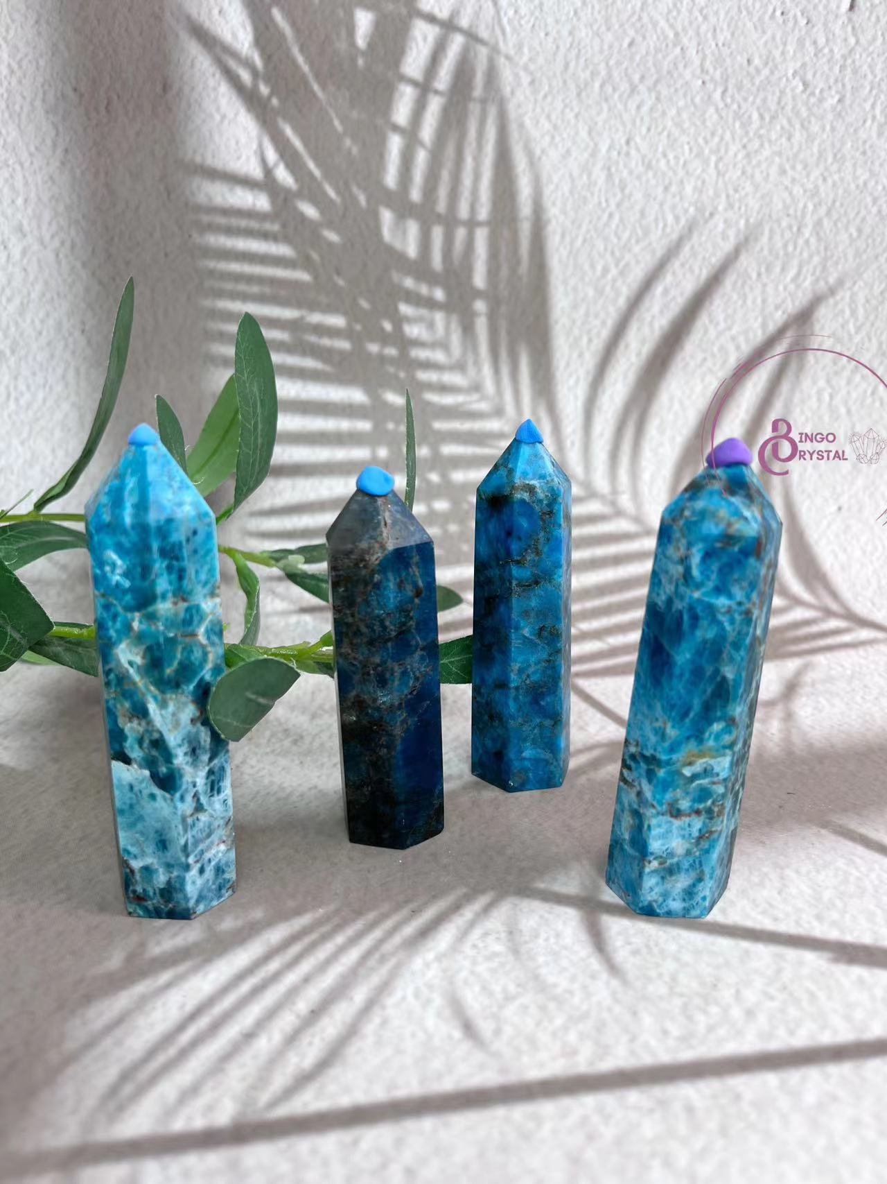 Blue Apatite Towers