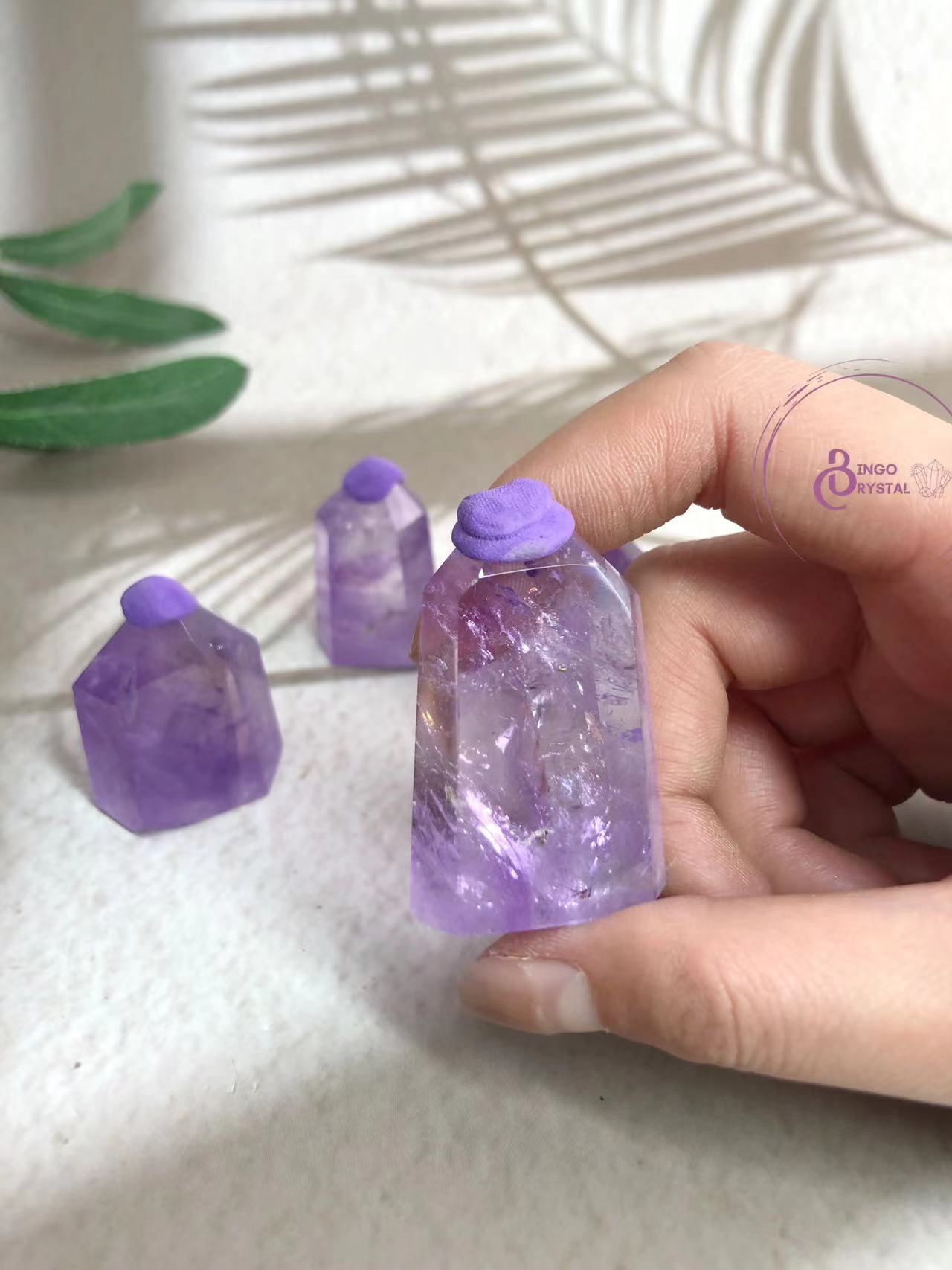 Mini Amethyst Towers