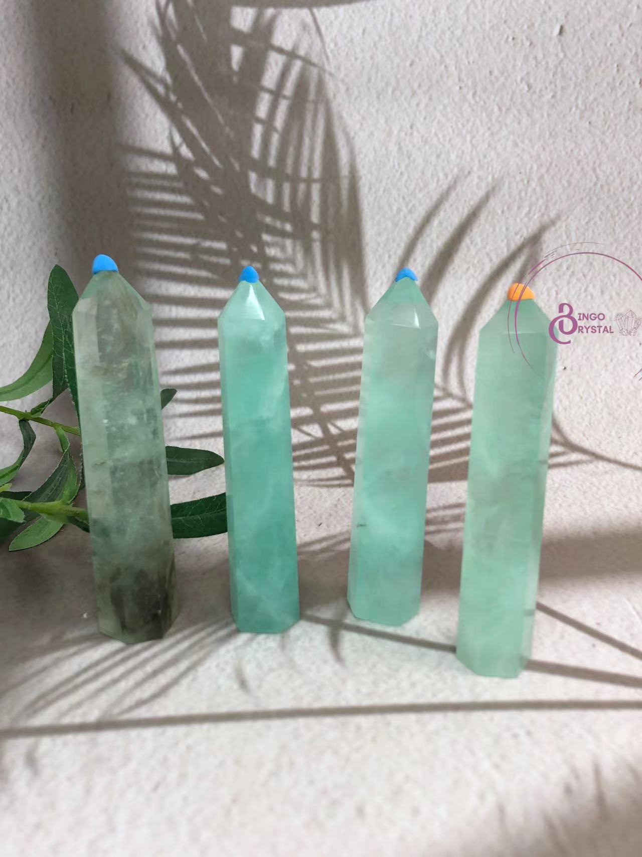 Green Fluorite Towers