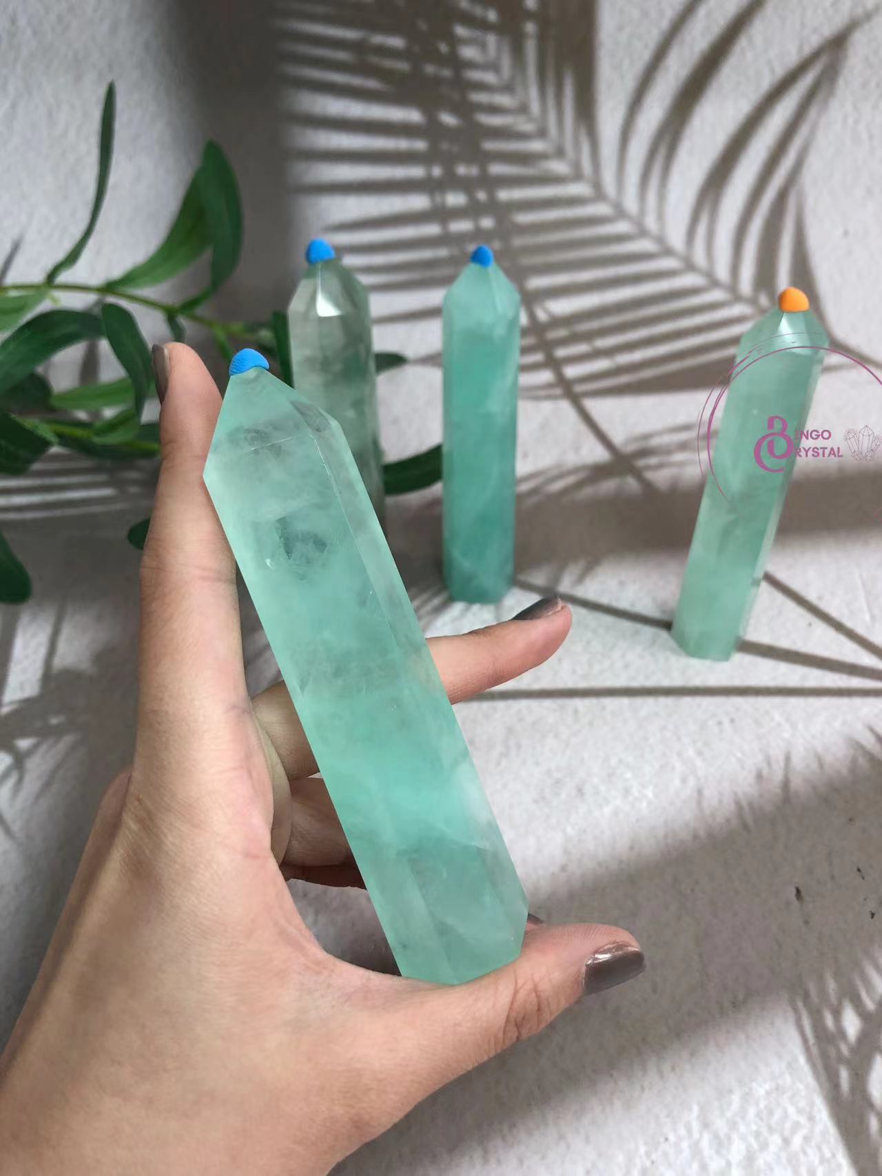 Green Fluorite Towers