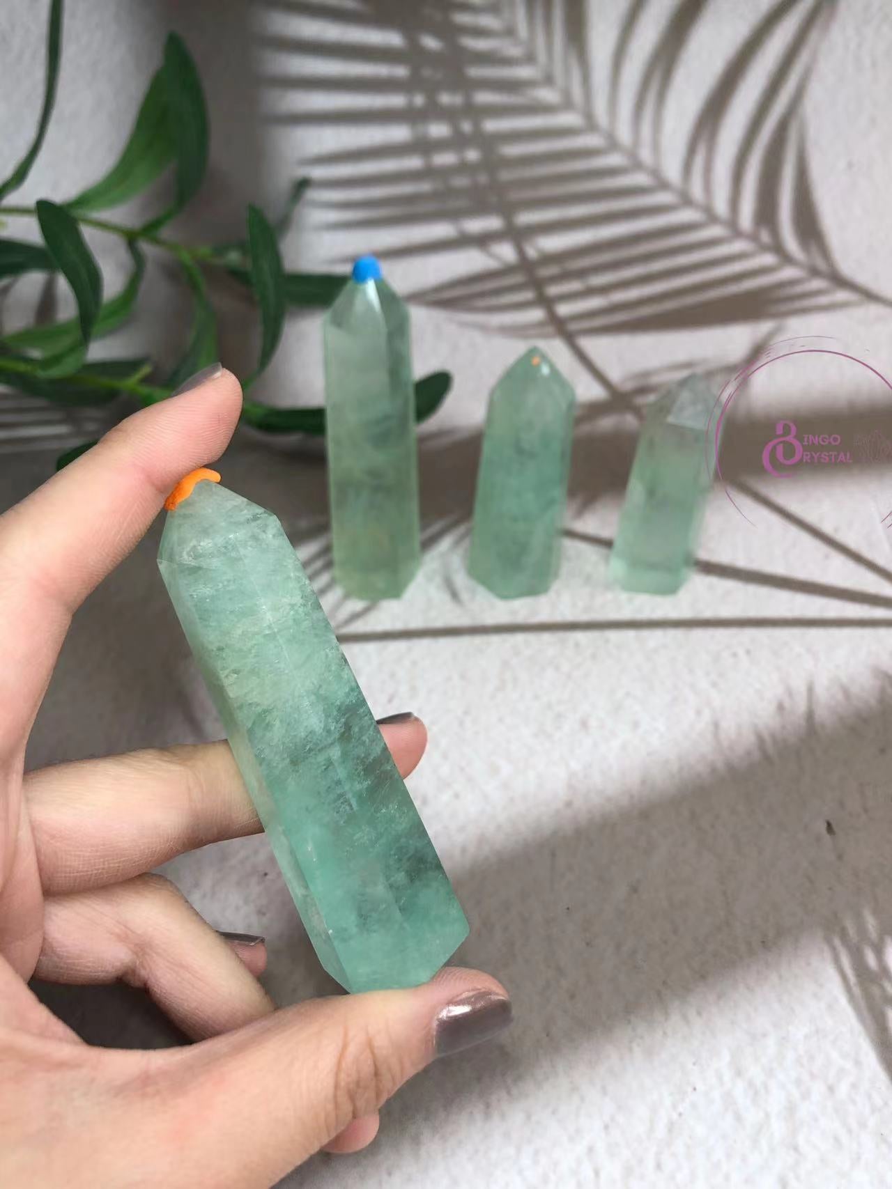 Green Fluorite Towers