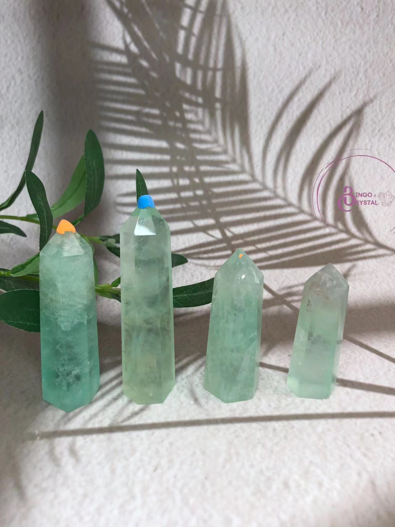 Green Fluorite Towers