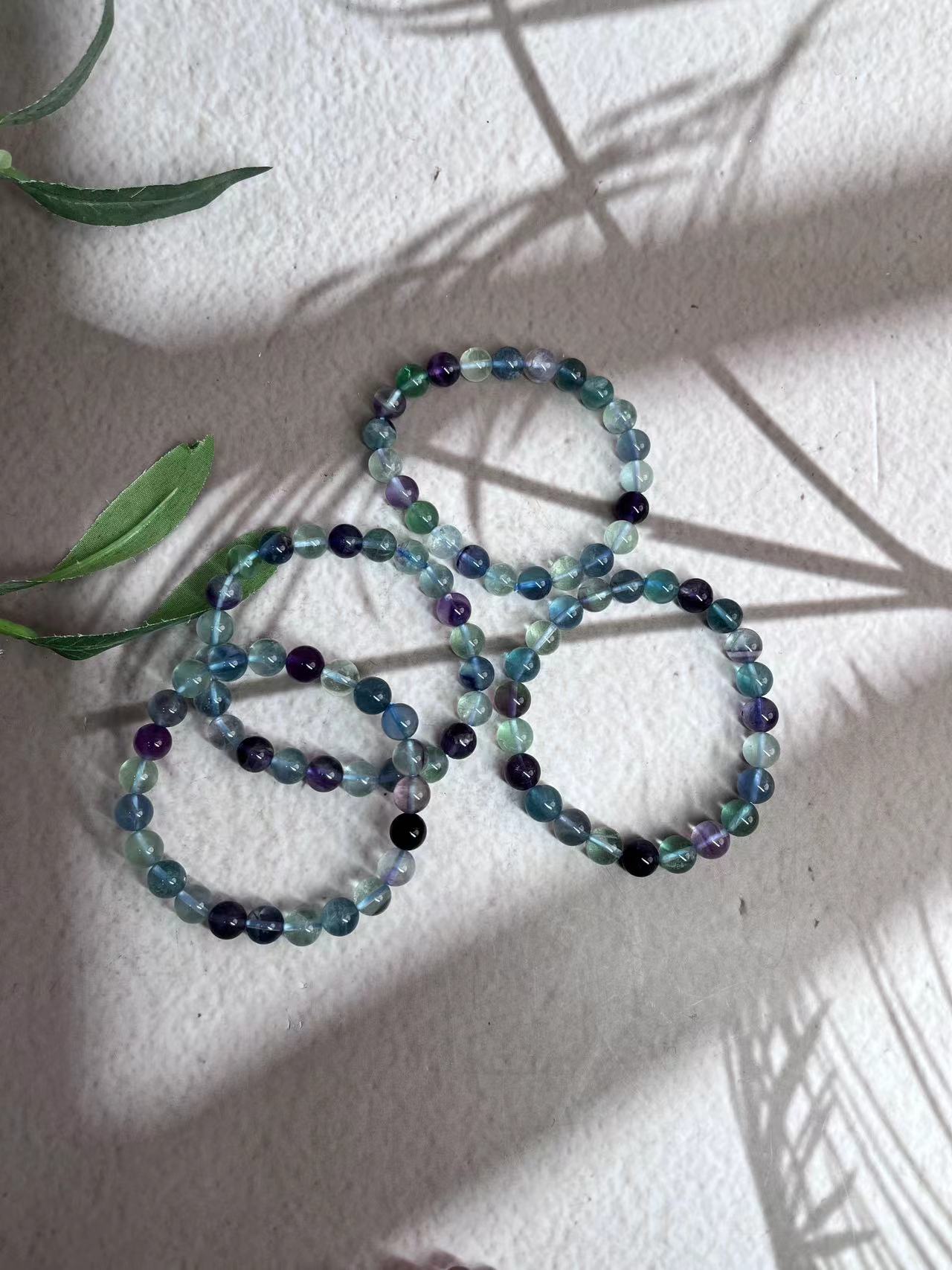 Colorful Fluorite Bracelets