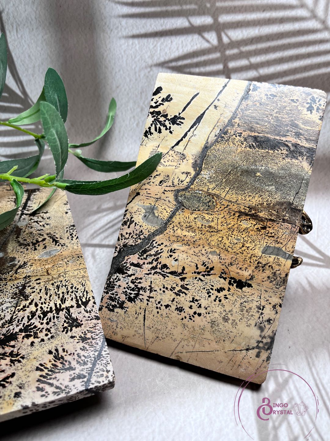 Natural Chinese Painting Slate Carvings