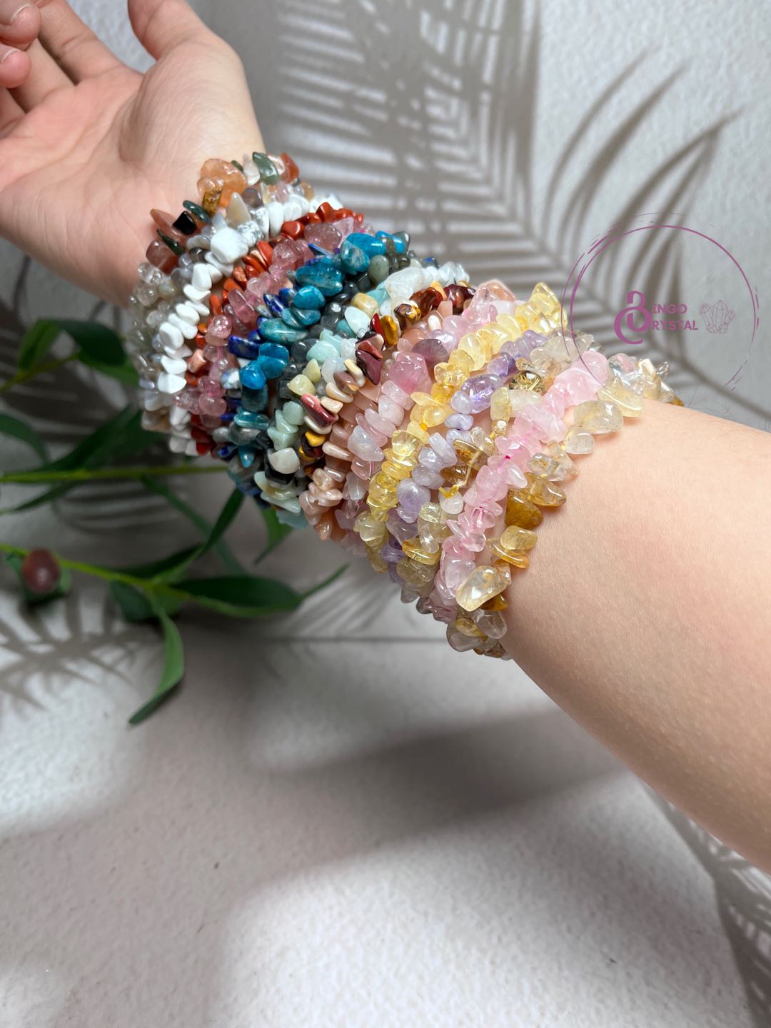 Crystal Chips Bracelets (10+ styles)