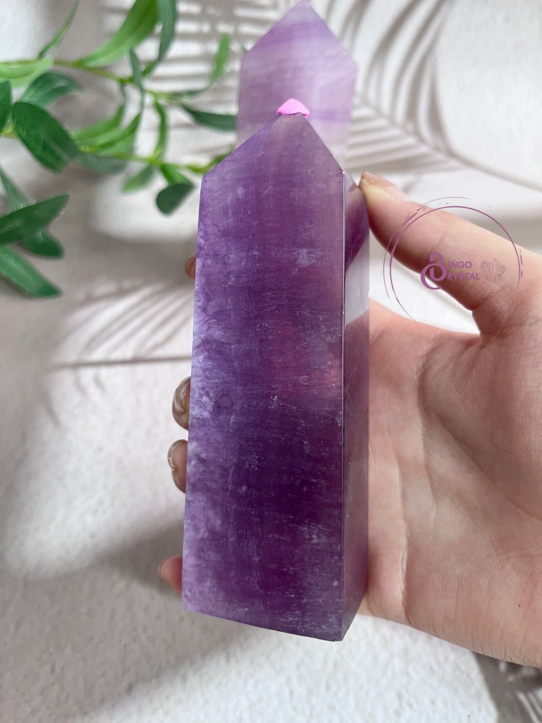 Purple Fluorite Tower