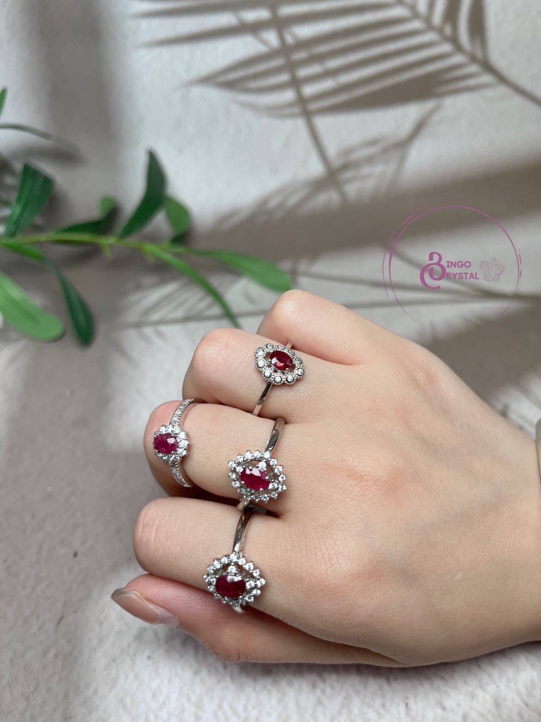 Ruby & Silver Ring